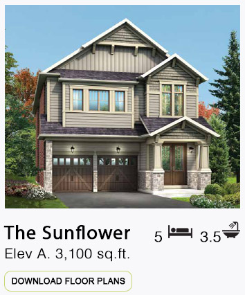 The Sunflower Elevation A Floor Plans